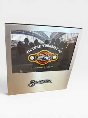 Milwaukee Brewers Promotional Picture Frame - New in Box